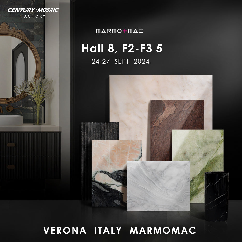 CenturyMosaic Unveiling Original Designs and Innovative Products in Marmomac 2024