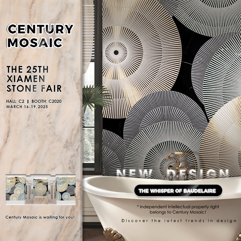 Unveiling the Art of Stone with Century Mosaic at Xiamen Stone Fair 2025