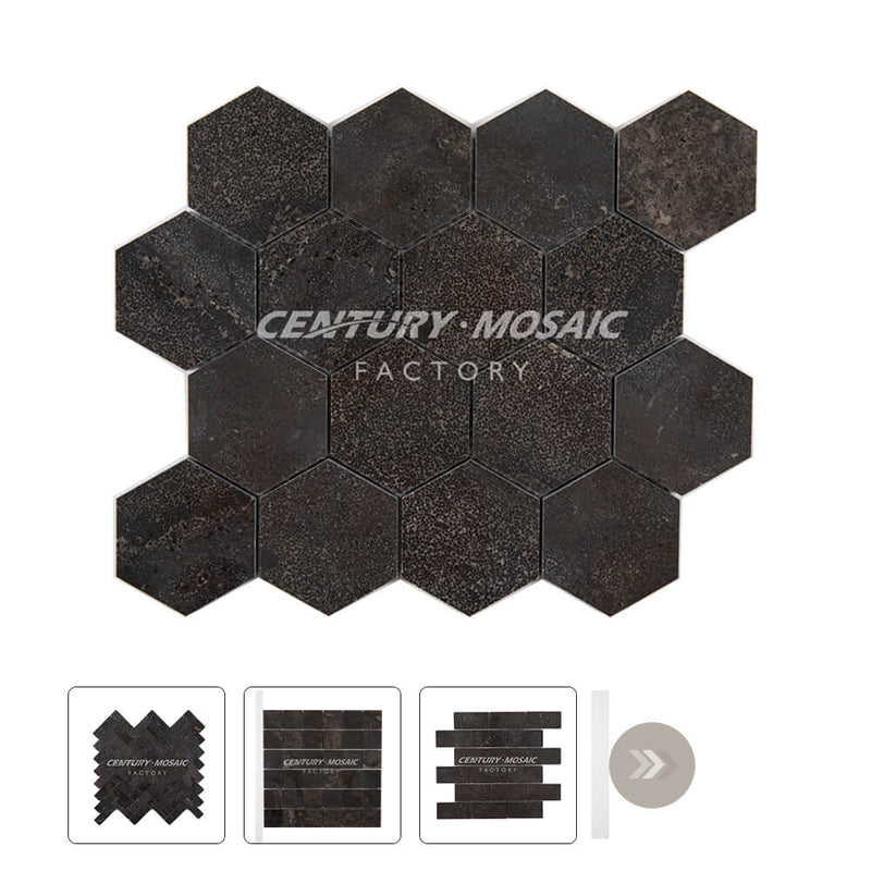 Centurymosaic China Top Marble Glass Ceramic Mosaic Tile Manufacturer