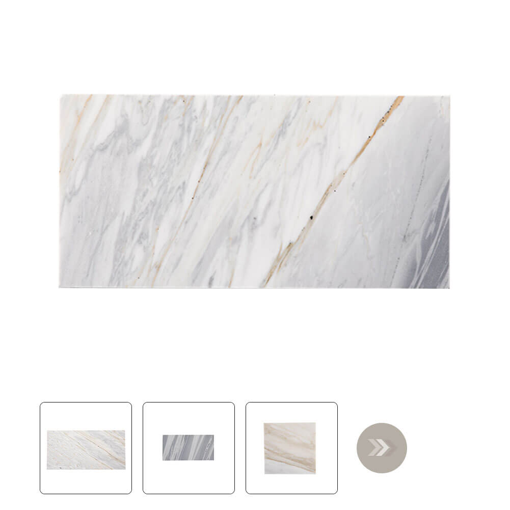 Calacatta Bluette Polished Marble Floor Tile Wholesale