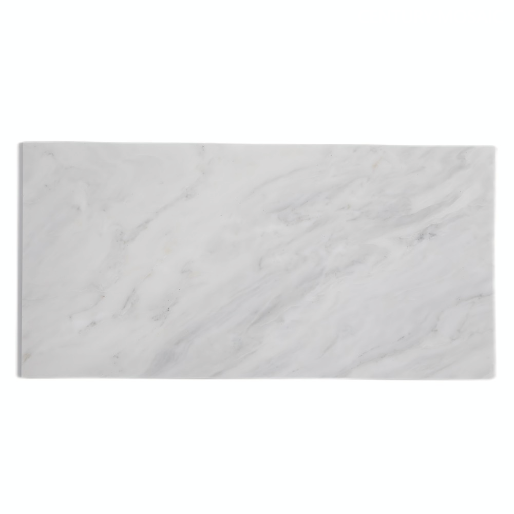 Nuovo Statuary White Polished Marble Bathroom Tile Factory Supplier and Floor  Wholesale